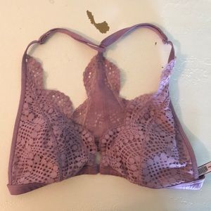 Victoria Secret Purple Razor Back Bralette